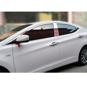 

stainless steel car window trims for hyundai elantra 2010 2011 2012 2013 2014 2015 2016 hyundai Avante i35 Elantra