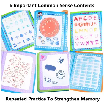 

Portable Water Drawing Book & Magic Pen Travel Doodle Book Reusable