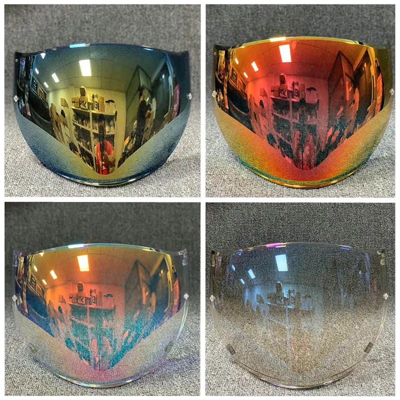 Motorcycle Half Helmet Visor Lens Fitting Case for AGV K5 JET Motorbike