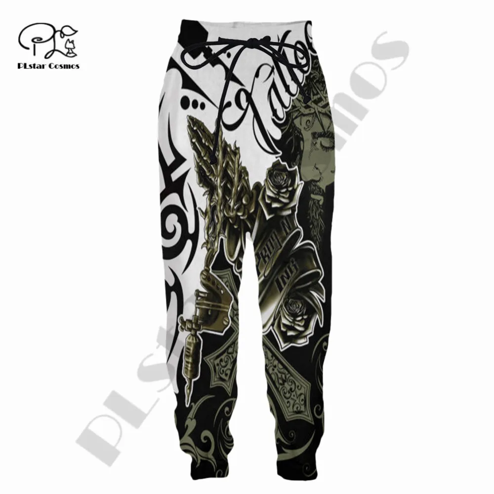 

PLstar Cosmos Newest Tattoo Artist Art Funny Men/Women Streetwear 3DPrint Harajuku Unique Casual Jogger Sport Trousers Pants -1