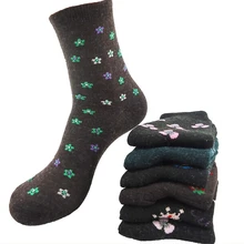 Теплые шерстяные носки для мужчин и женщин, высокое качество, Зимние Повседневные Дышащие, 1 пара, удобные осенние носки, новинка, шерстяные, разные цвета