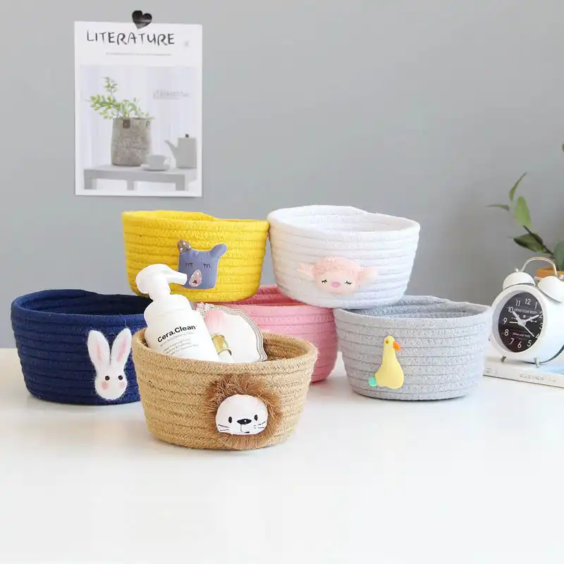 animal baskets for nursery