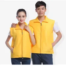 

Men's Casual Vest Women Cheap Advertisement Vests Outdoor Photography Team Outerwear Multi-colors Logo Prints Waistcoat M-4XL
