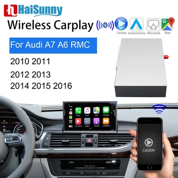 

Wireless Apple Carplay For Audi A6 C7 A7 RMC 2011 2012 2013 2016 Support Multimedia Voice GPS Navi Android Auto Reverse Retrofit