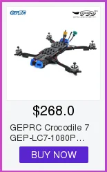 GEPRC GEP KHX5 элегантный 230 мм FPV с F4 5,8G 48CH 40A BLHeli_S Dshot600 беспилотный гоночный Квадрокоптер PNP/BNF