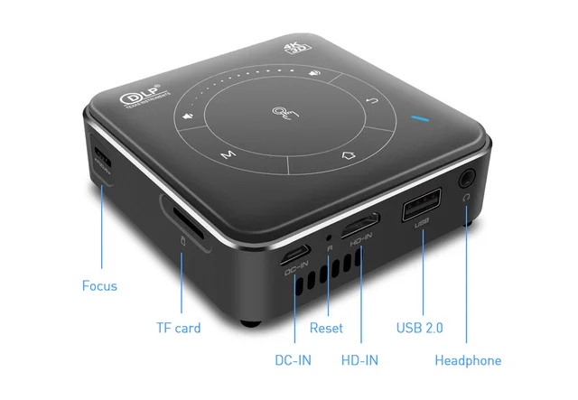 GloryStar Android 9 0 wsparcie 4K Mini projektor 3D HD przenośny mikro WIFI Bluetooth DLP mobilny projektor LED z baterią P11 tanie i dobre opinie 50ANSI Lumens 1-5m Black Gray Front Projection Quad Core ARM Cortex-A55 CPU ARM Mali-G31 MP2 GPU 2G LPDDR4 16G EMMC 2 4G 5G 802 11a b g n ac GloryStar Android 9 0 wsparcie 4K Mini projektor 3D HD przenośny mikro WIFI Bluetooth DLP mobilny projektor LED z baterią P11 tanie i dobre opinie 50ANSI Lumens 1-5m Black Gray Front Projection Quad Core ARM Cortex-A55 CPU ARM Mali-G31 MP2 GPU 2G LPDDR4 16G EMMC 2 4G 5G 802 11a b g n ac