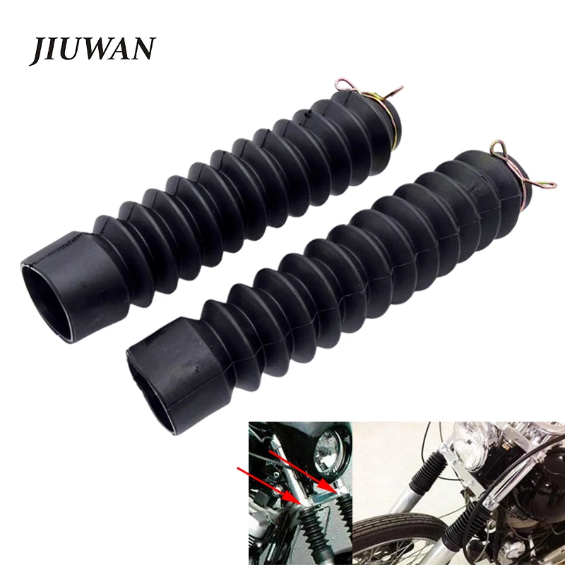 Color : Black Motorcycle Rear Air Shock Motorcycle Shock Absorber Universal Motorcycle Front Fork Cover Protector Gaiters Gators Boot Shock Rubber Color : Black Motorcycle Rear Air Shock Motorcycle Shock Absorber Universal Motorcycle Front Fork Cover Protector Gaiters Gators Boot Shock Rubber