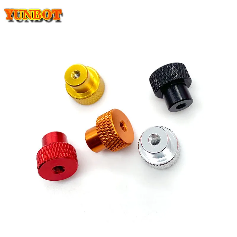4PCS 3D printer Aluminum alloy Leveling components M3 screw Leveling spring Leveling knob suite for 3D printer Heating Bed parts