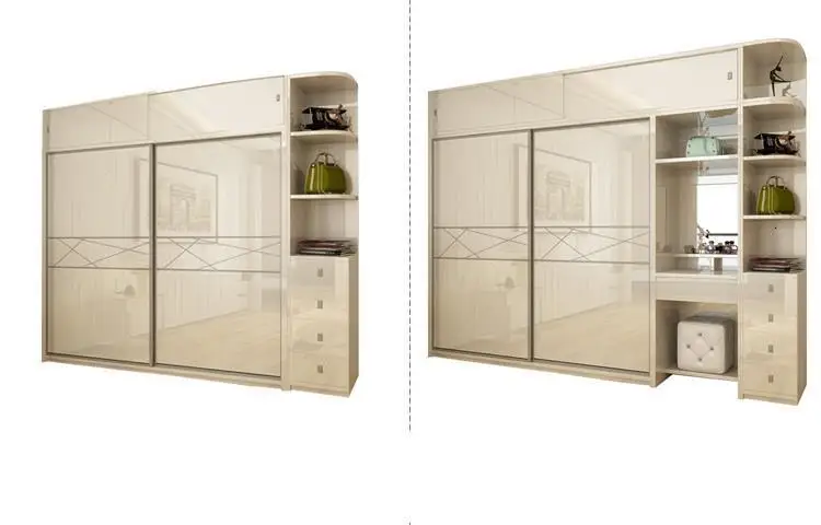 Roupa Dormitorio Kast Meuble Rangement Armario Clothing Pakaian Lemari Giyim Wooden Closet Cabinet Bedroom Furniture Wardrobe