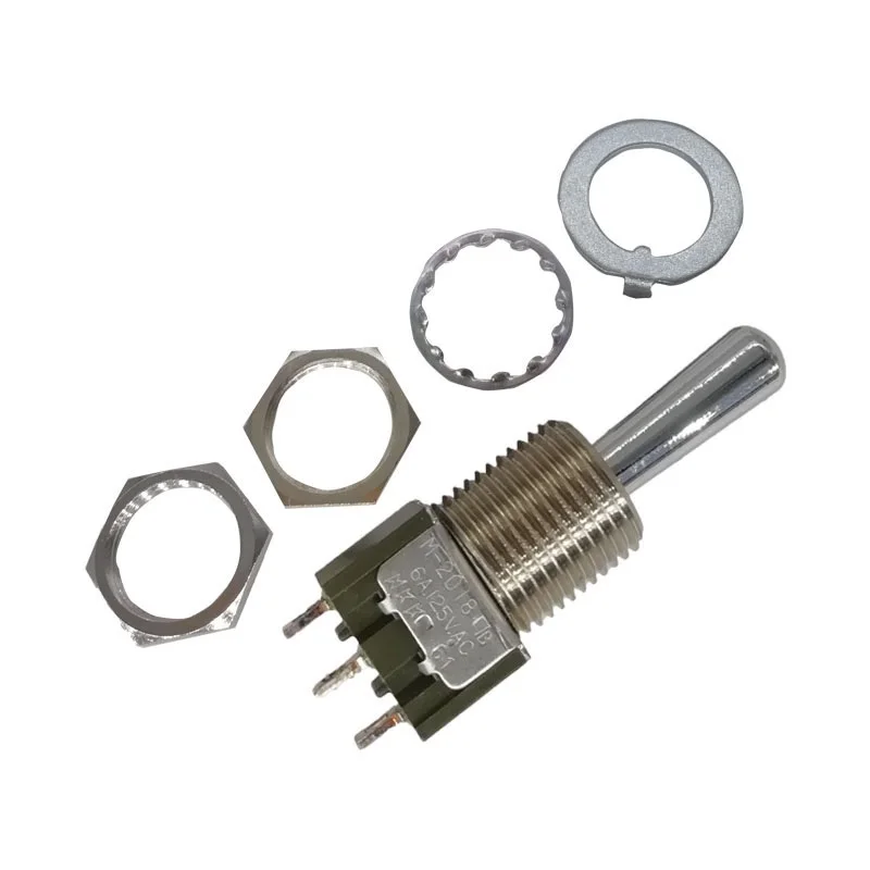 

M2018B2B1W01 NKK M-2018L/B B5E Toggle switch 6A 125V