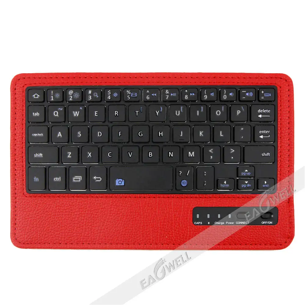 Беспроводная Bluetooth клавиатура смарт-чехол для samsung Galaxy Tab A 8,0 SM-T380 T385 чехол Litchi кожаный чехол с подставкой
