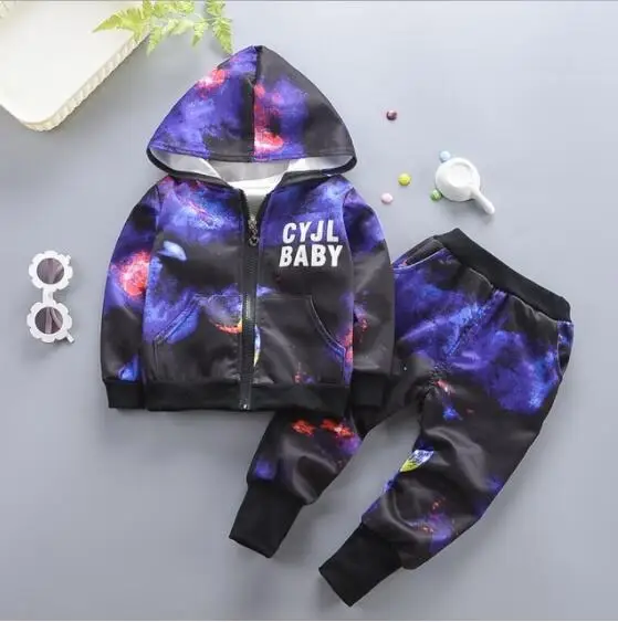 Весенний комплект одежды для маленьких мальчиков BibiCola Подарочный малышей