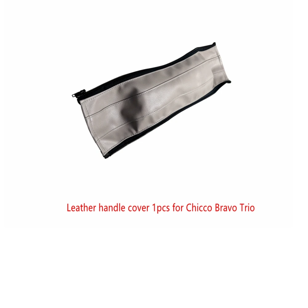 baby jogger double stroller accessories	 Stroller Pram Leather Pu Handle Cover For Chicco Bravo Trio Bumper Protective Cases Armrest Covers Carriage Accessories baby stroller cover for winter Baby Strollers