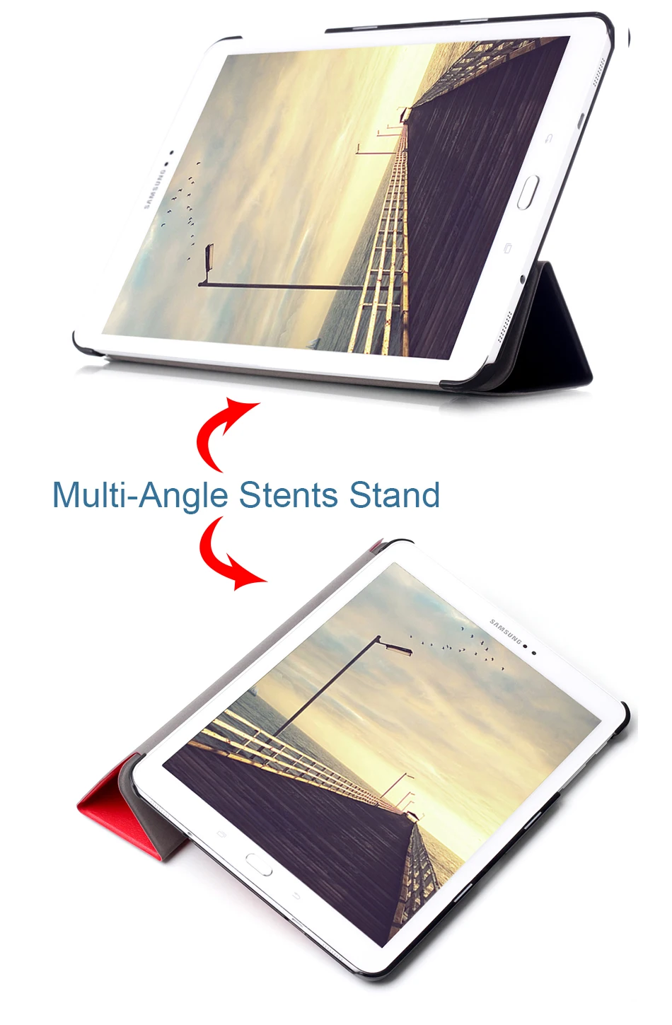 MTT чехол для планшета для samsung Tab A, 9,7 дюймов, SM-T550, T555, тонкий чехол из искусственной кожи с откидной крышкой и подставкой, смарт-чехол, защитный чехол, SM-P550