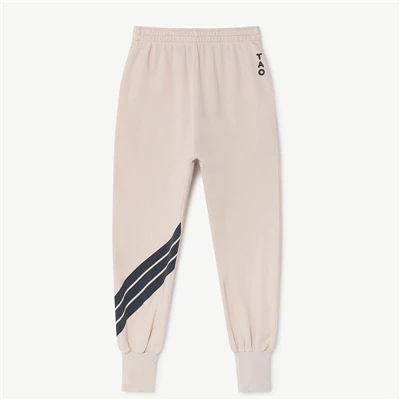 Beige Pants Модная брендовая толстовка с капюшоном для мальчиков и девочек; свитер осень зима Тао брендовые Детские топы для малышей, Спортивные кофты Тао зима - Цвет: Beige Pants