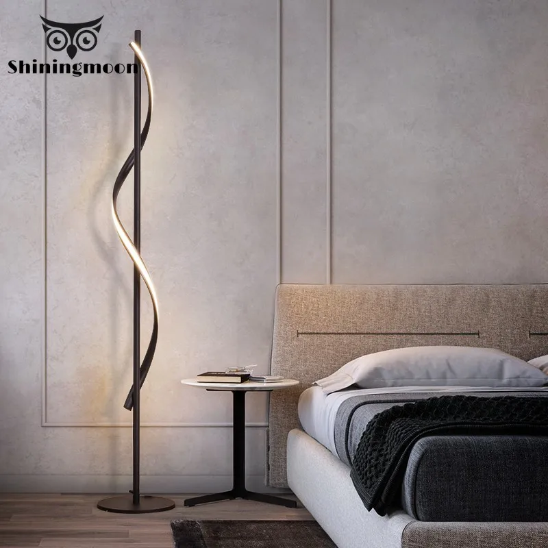 

Modern LED Floor Lamp Minimalism Acrylic Living Rooms Bedroom Standing Lamp Standing Light for Office Dimmable Lighting Reading