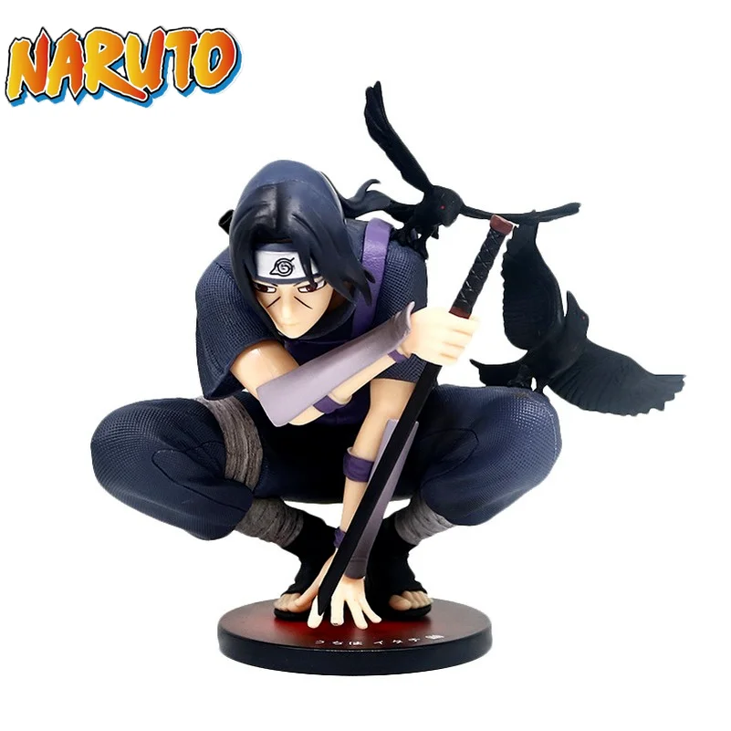 Аниме Наруто шипудэн GK АНБУ Учиха Итачи приседание верхушка экшн-фигурка аниме