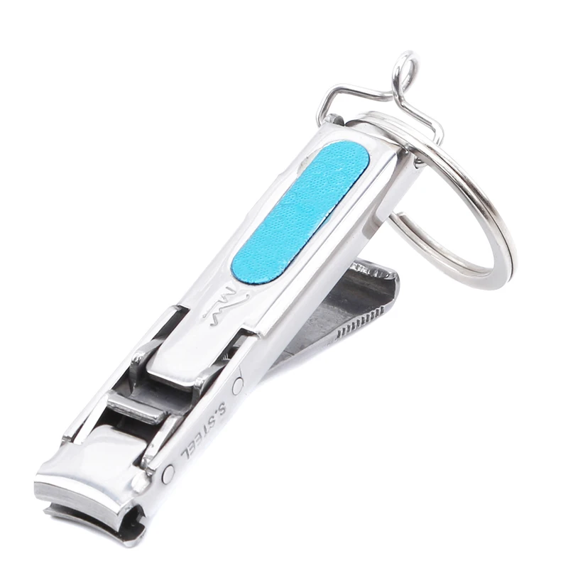 1pc Stainless Steel Ultrathin Foldable Hand Toe Nail Clippers Cutter
