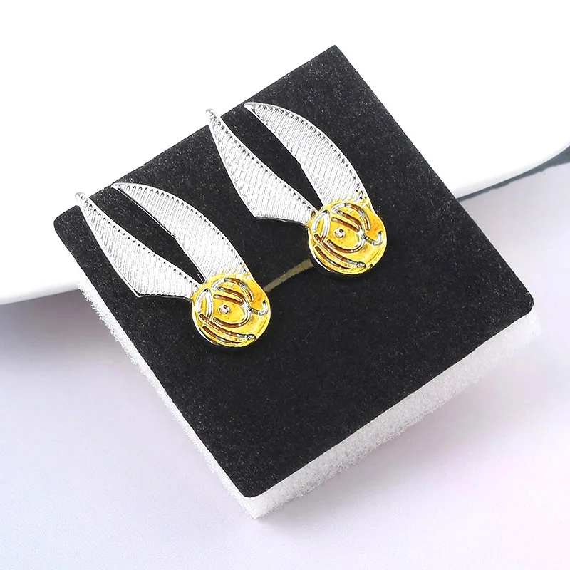 SG 5 Style Movie Potter Cufflinks Time Turner Sorting Hat Golden Snitch HP Letter Tie Clips Avengers Superhero Jewelry