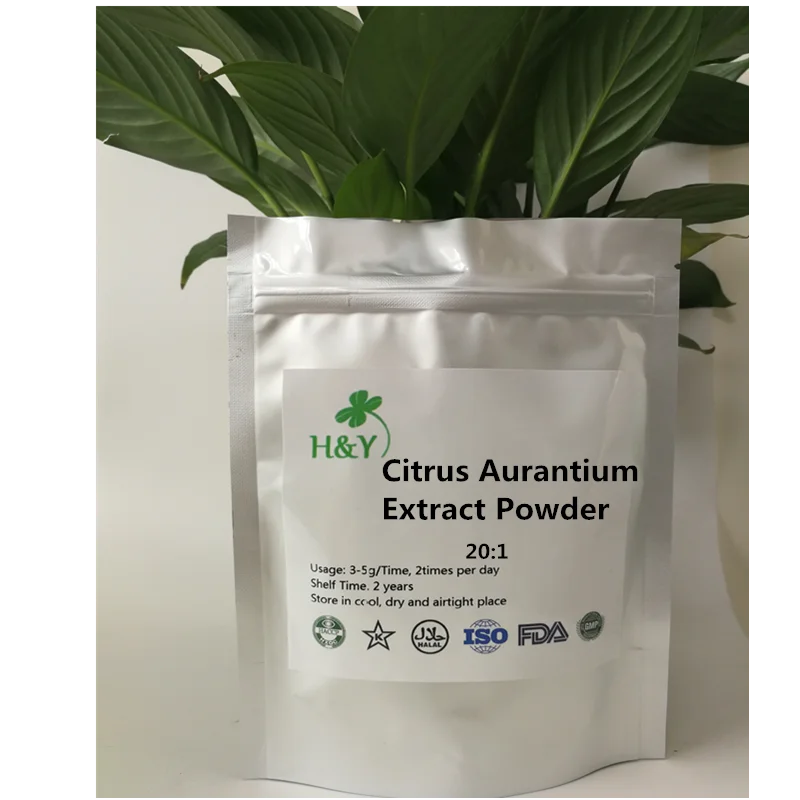 

150-1000g Free shipping high quality Citrus Aurantium Extract 20:1 powder