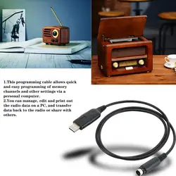 Câble de programmation USB avec pilote, CD, accessoires de fil USB, cordon de programmation pour Radio émetteur récepteur Mobile FT 817 