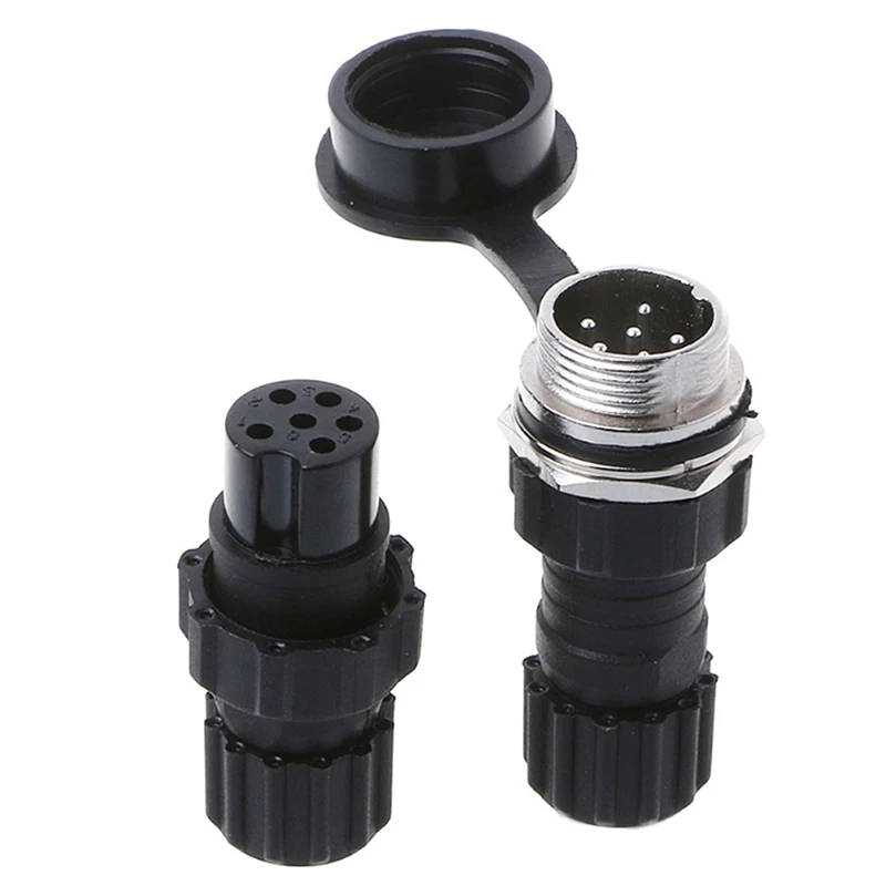 

1Pc Waterproof Air Connector Plug 2/3/4/5/6/8/9/10 Pin Sensor Encoder Connector