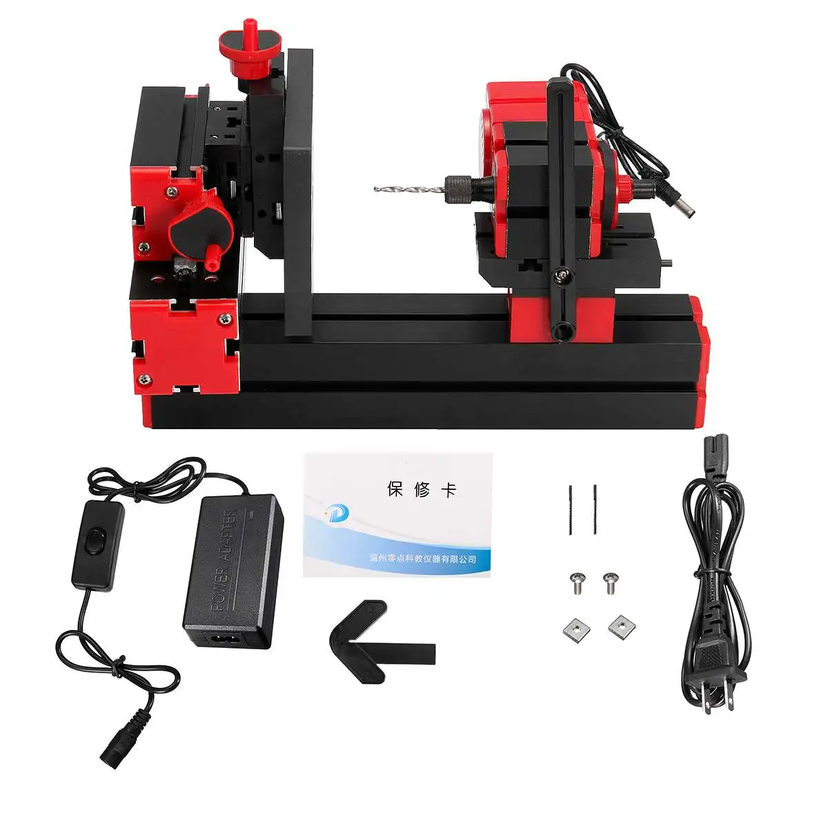 

20000 rpm Mini Drilling Machine Processing Metal Lathe Woodworking Modelmaking Home DIY Power Tools Indexing Machine Drilling