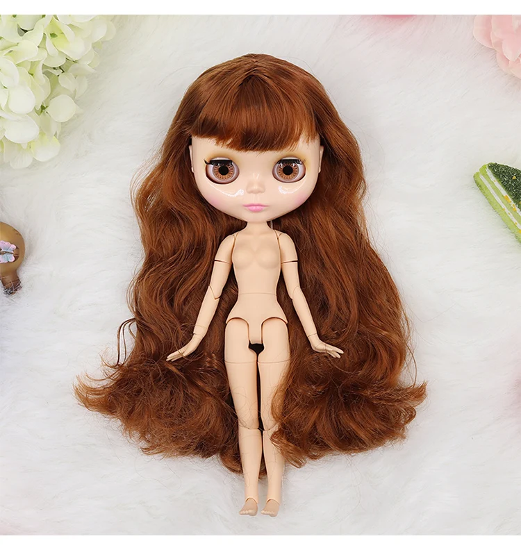 ICY Blyth кукла из натуральной кожи шарнир тела bjd игрушка глянцевое лицо блестящее лицо специальная цена одна распродажа 1/6 30 см