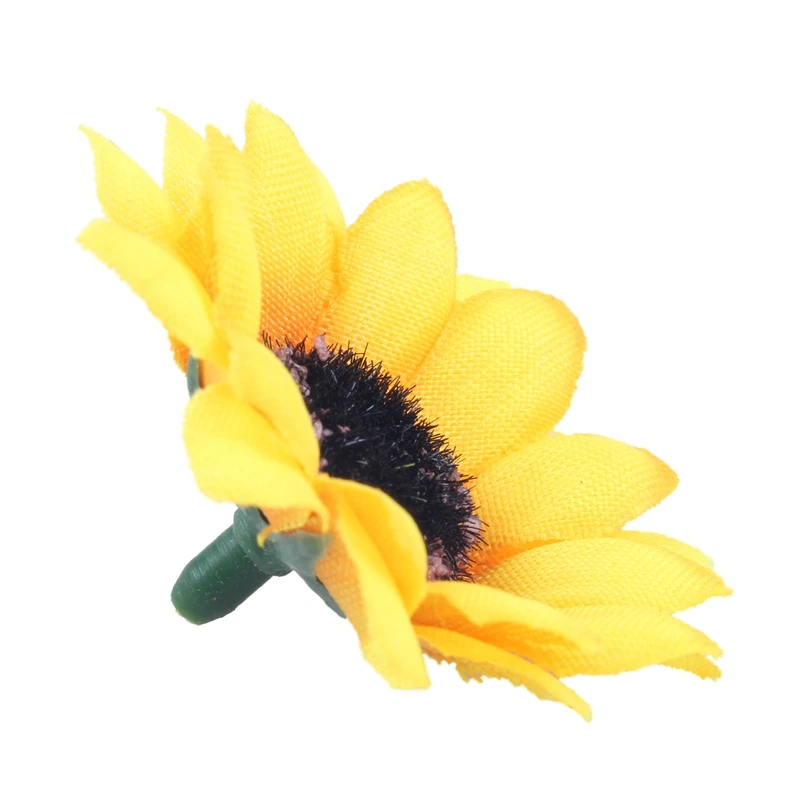 JEYL Approx 100pcs Artificial Gerbera Daisy Flowers Heads for DIY Wedding Party