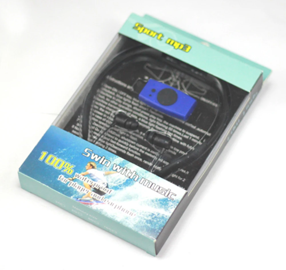 4GB waterproof  headphone mp3-005