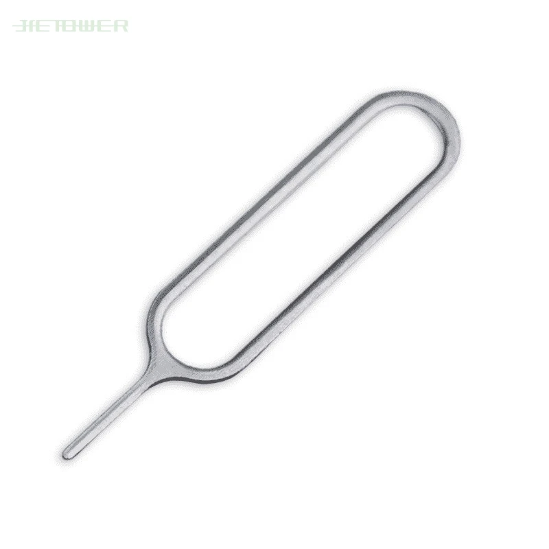 

5000pcs/lot Metal SIM Card Tray Removal Eject Pin Key Tool Needle For iPhone 7 plus 8 X iPad Samsung S7 S8 Xiaomi