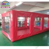 Free Shipping Inflatable Heated Hail Protection Car Cover Garage,dust Proof Inflatable Car Wash Tent With Air Pump 3