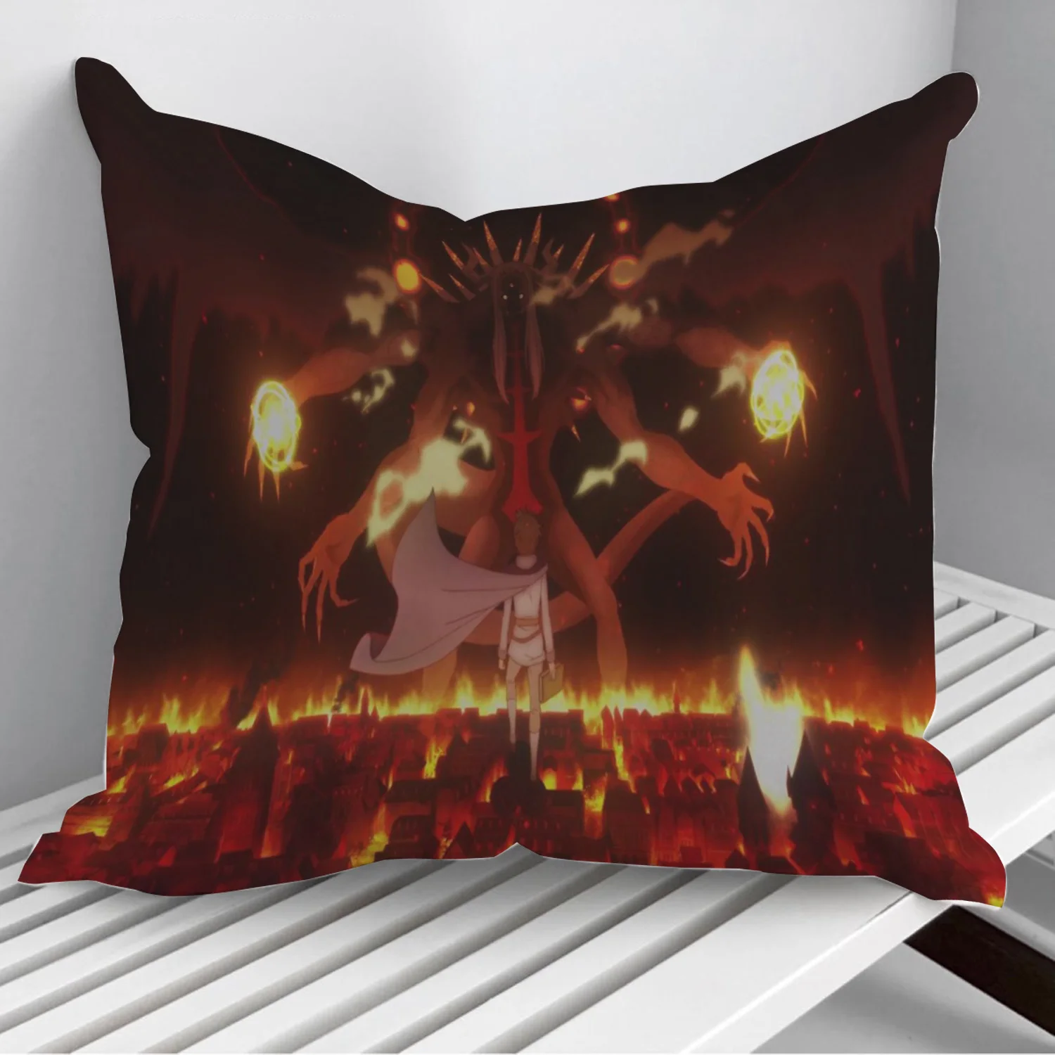 

Black Clover Pillowcase Decorative Sofa Cushion Case Bed Pillow Cover Home Decor Car Cushion Cover 45*45cm