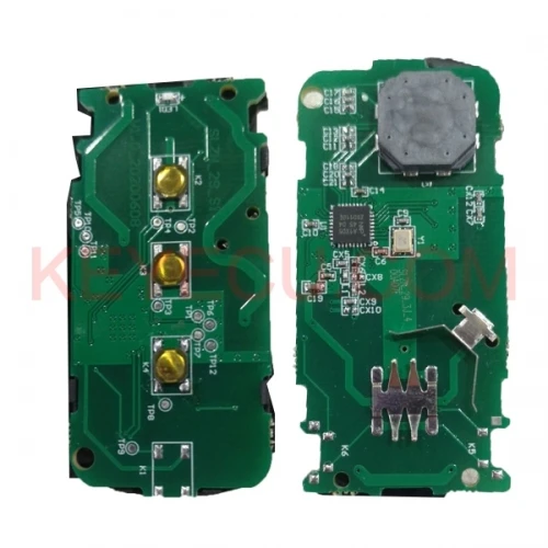 KEYECU 2 BUTTON KEYLESS ENTRY SMART REMOTE CAR KEY FOB 433MHZ ID47 CHIP FOR MITSUBISHI ECLIPSE CROSS 2017 2018 2019 2020