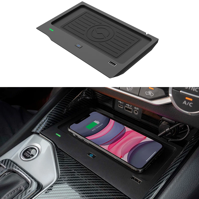 For Nissan Altima 2019 2020 Car Wireless Charger Plate 10W Fast