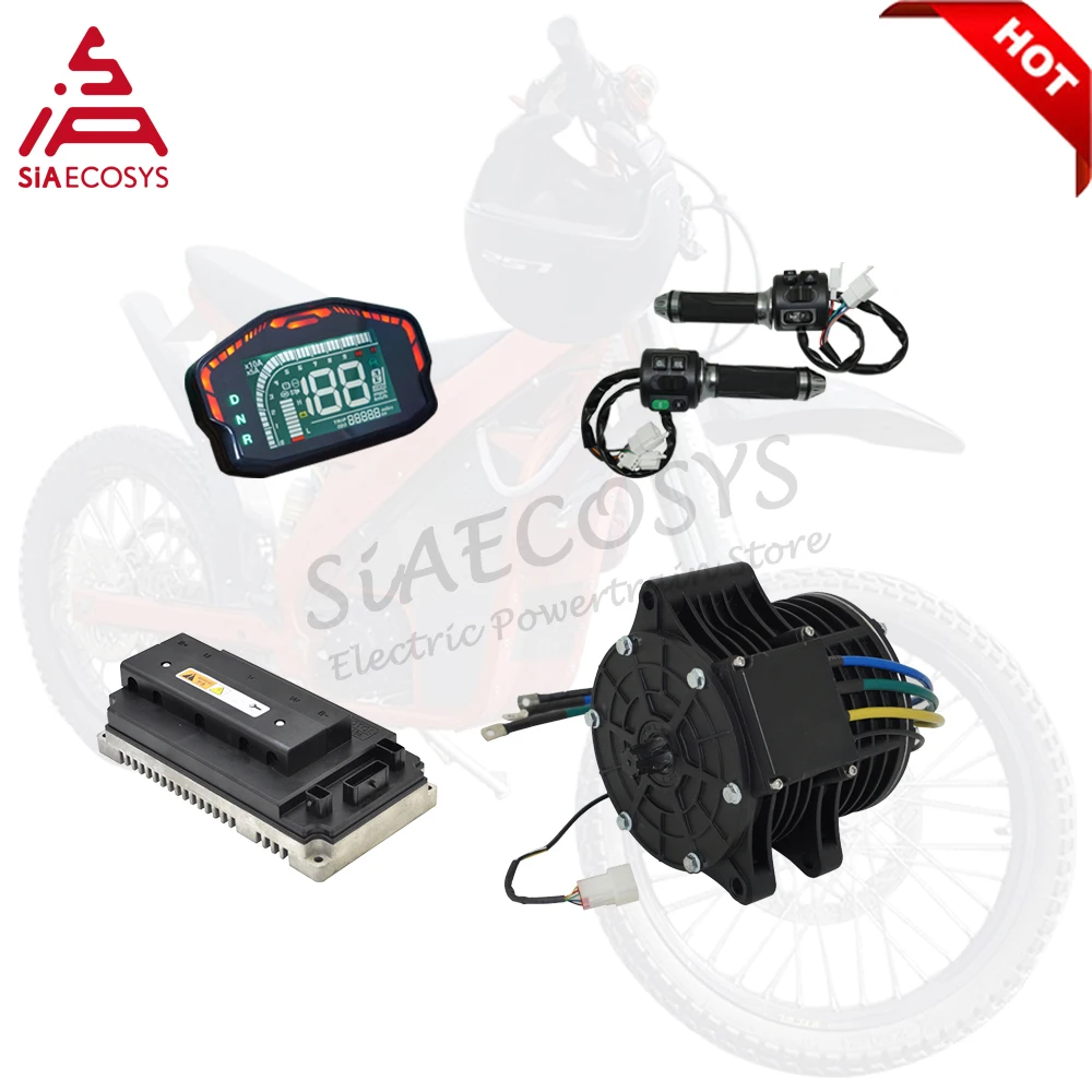 US $558.00 QS Motor 3000W Electric Motor 5000W 138 72V 100KPH New V2 Mid Drive Motor Powertrain Motor Kits For Adult Electric Motorcycle
