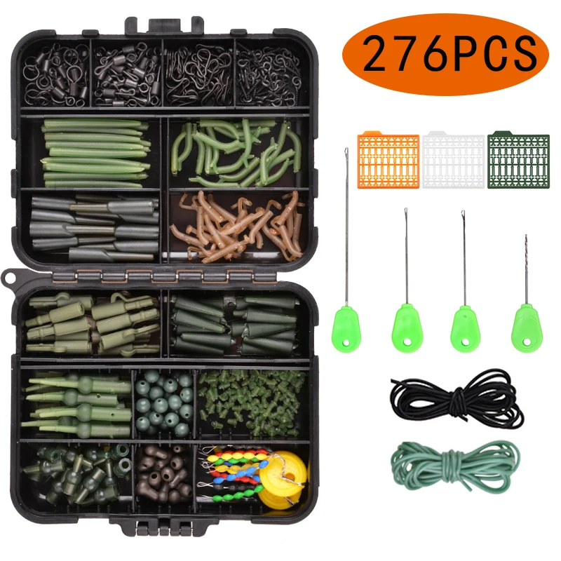 Kit d'Accessoires de Pêche à la Carpe,120 Pièces Accessoires de Matériel de  Pêche Emerillon Pack Peche Carpe avec Clip Anti-Enchevêtrement, Pêche Lead  Clips Tail Pour Pêche en Plein Air(3 Couleurs) : 