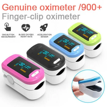 

OLED Display Fingertip Pulse Oximeter Blood Oxygen Saturation Meter Finger Blood Monitor De Dedo Pulso Oximetro
