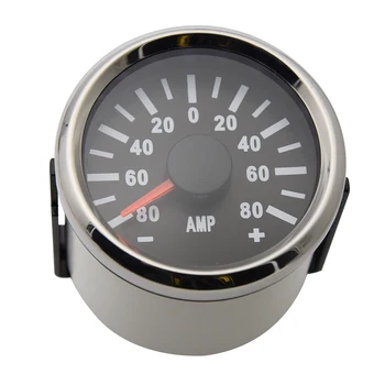 

A52mm Amperemeter Gauge Waterproof Digital Ammeter for Car Boat Marine Motor motorcycle with current sensor 9V~32V 80A/150A