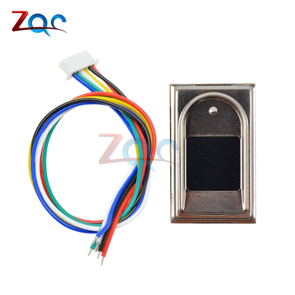 R300 UART интерфейс 200 Емкость пальца емкостный датчик отпечатков пальцев устройство распознавания контроля доступа модуль зондирования сканер