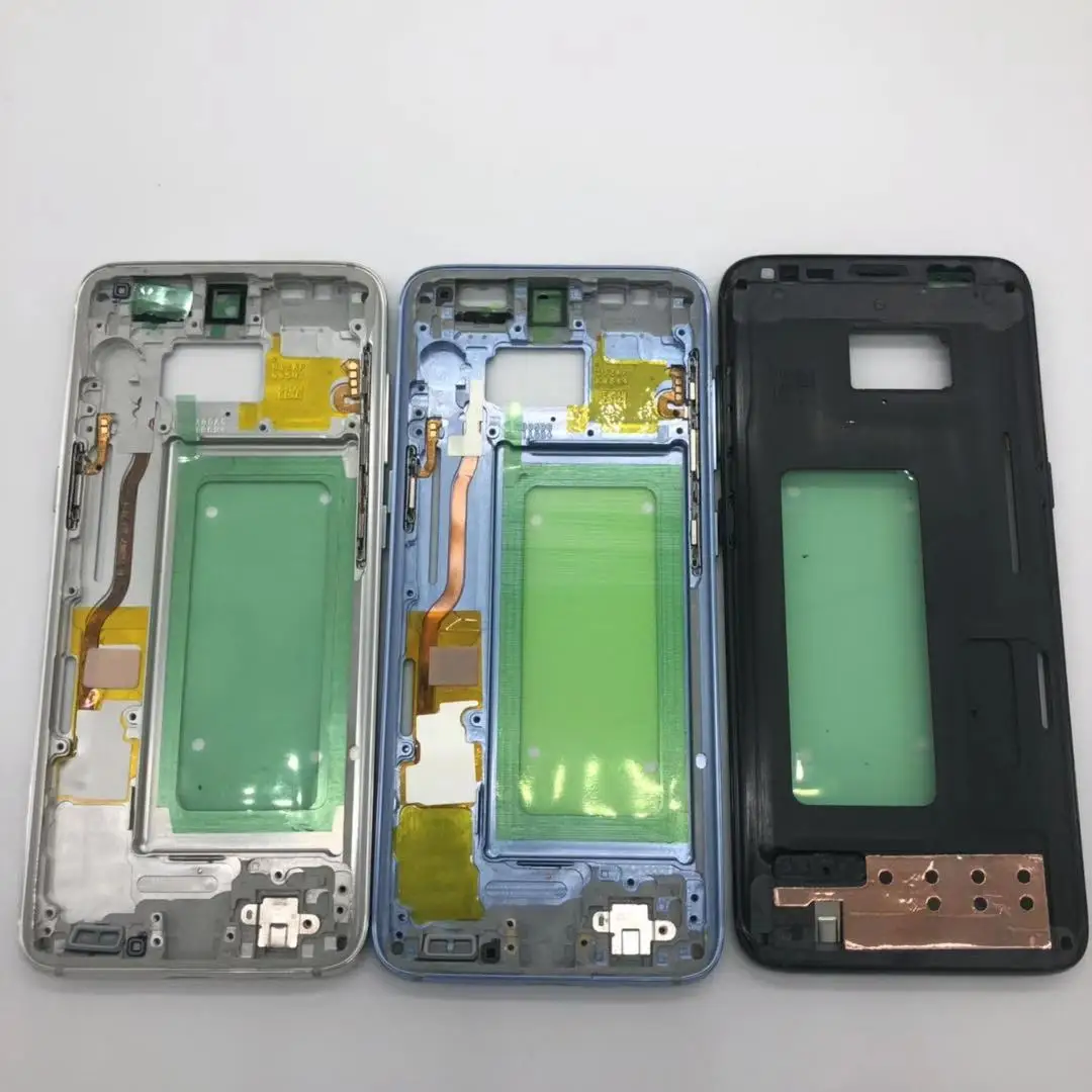 

10Pcs Replacement For Samsung Galaxy S8 G950F / S8+ Plus G955F Housing LCD Display Middle Frame Midframe Bezel Chassis Plate