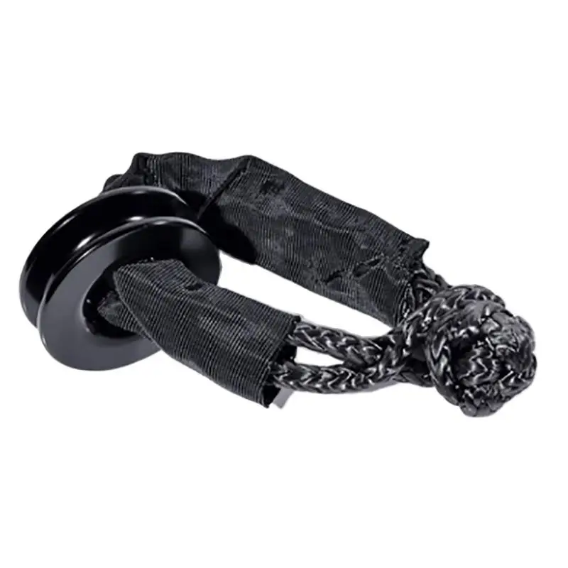 Recovery Ring Trucks Towing Rope Loop Snatch Block Off Road Winch Pulley Cable Hook 41000lb Car Strap Shackles ATV Accessories