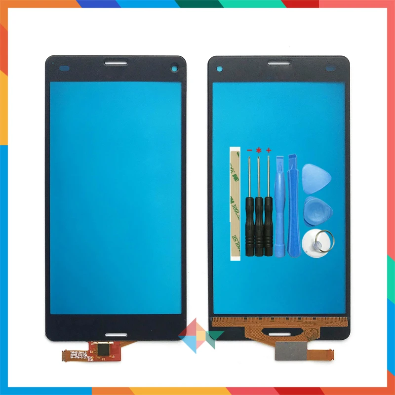 Высокое качество 4," для sony Xperia Z3 mini Z3 Compact D5803 сенсорный экран дигитайзер Переднее стекло объектив сенсорная панель