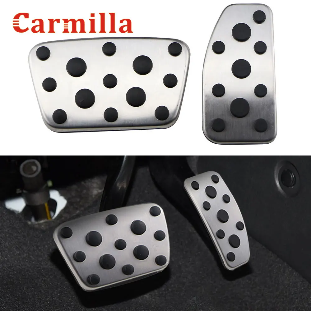 

Fuel Gas Accelerator Brake Foot Pedal Cover Trim AT for Toyota Land Cruiser LC200 FJ200 for Lexus LX570 LX 570 2008 - 2018