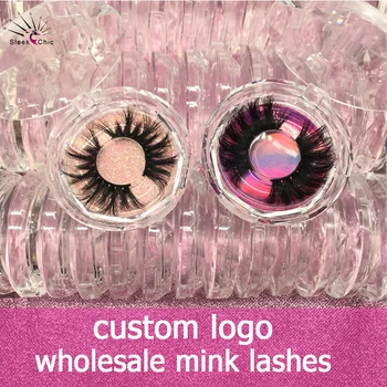 

5D Mink Eyelashes 25mm Lashes Mink Wholesale Mink Lashes Bulk Magnetic Eyelashes Package Box 30 Pairs Handmade Fake Lashes