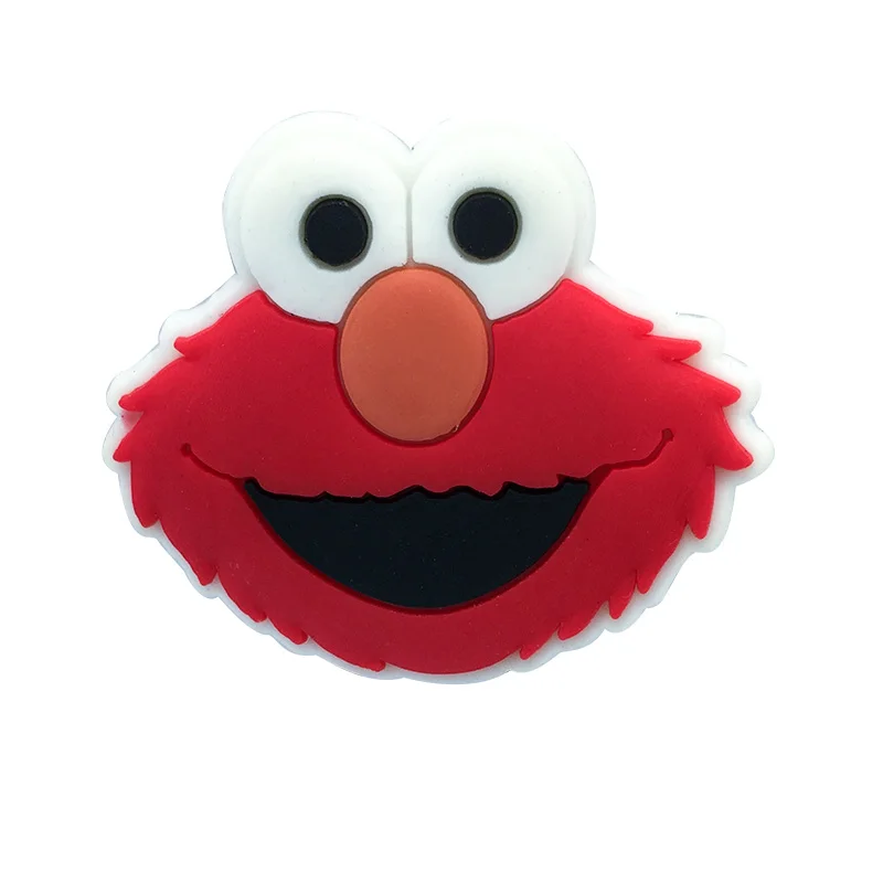 022-13 1 шт. Sesame Street Story Горячие рисунки из мультфильма ПВХ обувь очаровательные аксессуары подходят для обуви браслеты полосы Croc jibz обувь Пряжка Ormaments - Цвет: 022-13