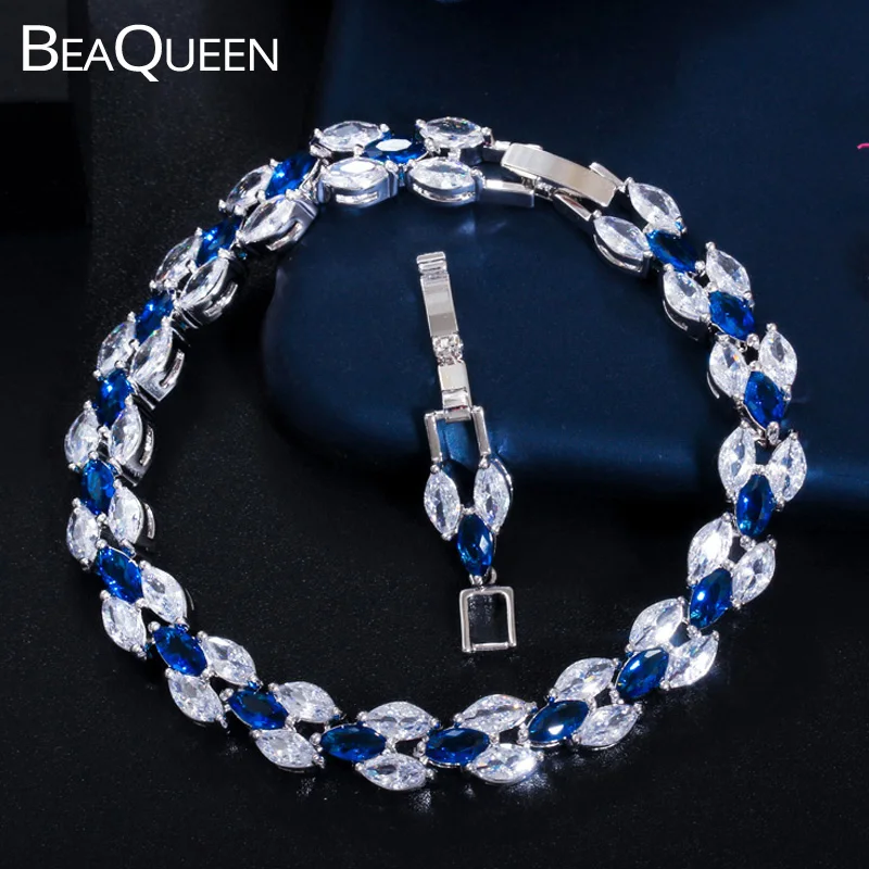 BeaQueen известный бренд очаровательный Фианит огранка маркиза королевская