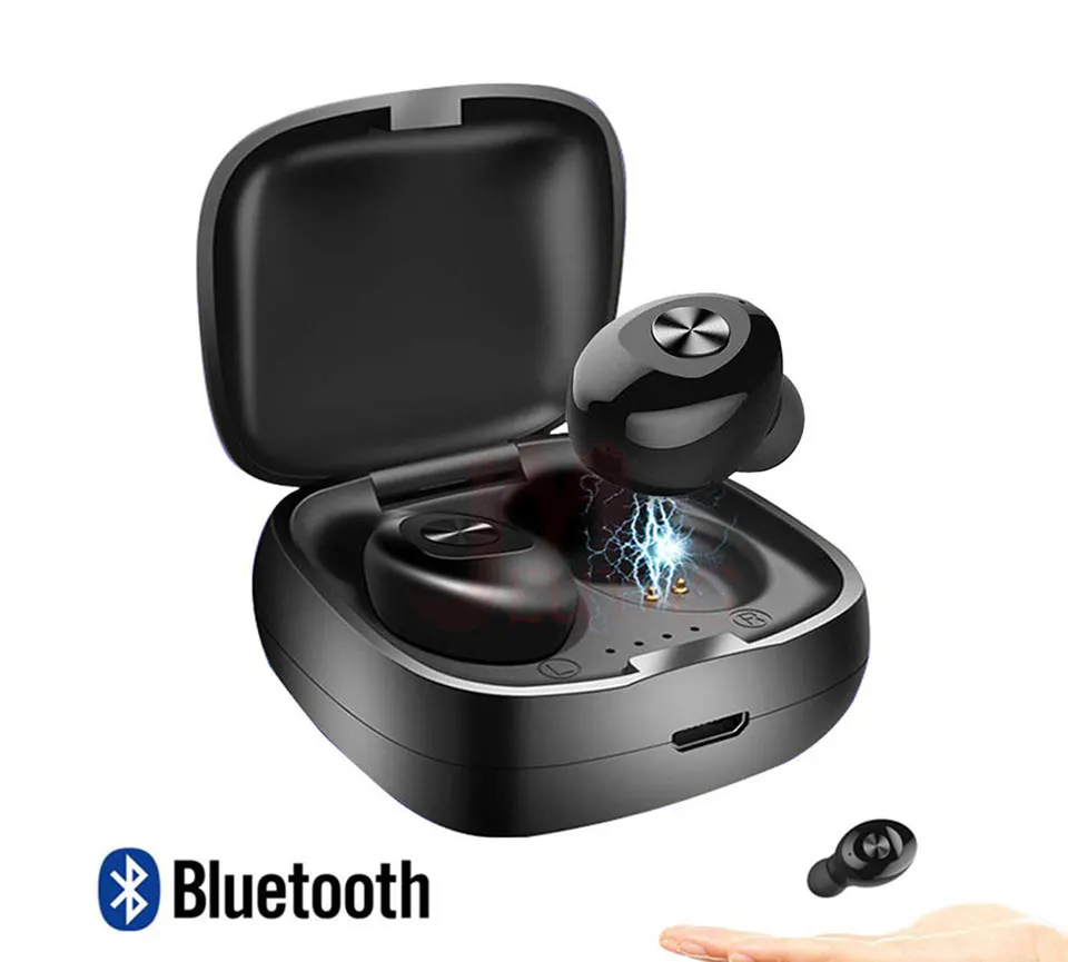 TWS водонепроницаемые наушники вкладыши Bluetooth 5 0 XG 12 с микрофоном Высокая Громкая