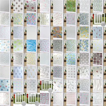 

Nuelife variety of bathroom glass stickers window blackout window stickers toilet opaque window paper glass frosted PVC film