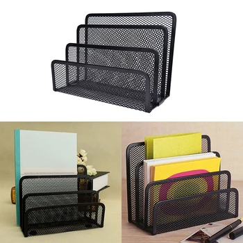 

1pcs File Folder Frame Storage Tray Hanging Rack Holder Letter Size Organizer Office Metal